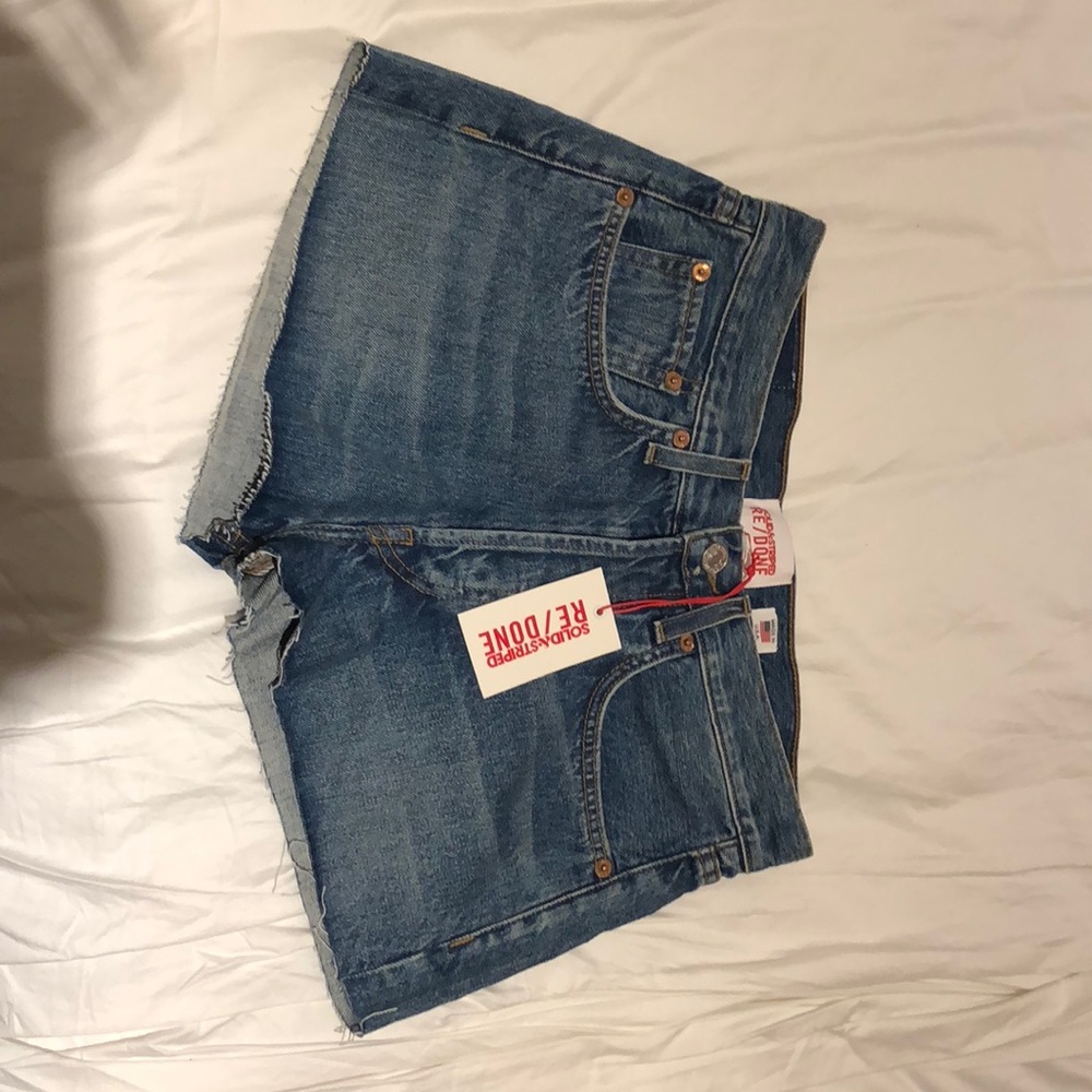 Re/Done X Solid&Striped Montauk Denim Short
